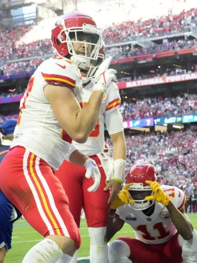 Travis Kelce hit the stankiest stanky leg TD dance the Super Bowl has ever seen